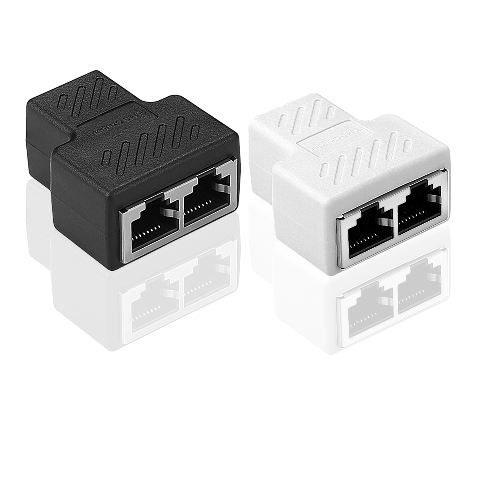 Rj45 Ethernet Lan Network Y Splitter 2 Way Adapter 3 Ports Coupler Split 1 To 2 Ebay 0601